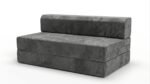 Haven Charcoal Sofa Cum Bed - Image 2