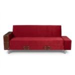 Nordic Red Sofa Cum Bed