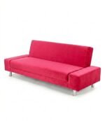 Scarlet Rose Velvet Sofa Cum Bed - Image 2